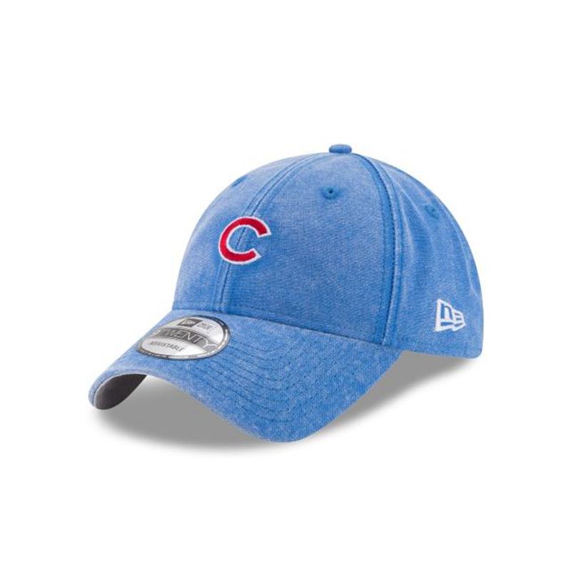 MLB Chicago Cubs Rugged Mini 9Twenty Adjustable (CDX5828) - Blue New Era Caps